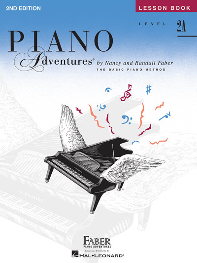 Picture of NANCY FABER & RANDALL FABER : PIANO ADVENTURES: LESSON BOOK - LEVEL 2A