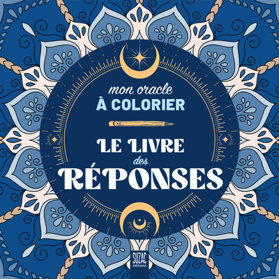 Image de Le livre des réponses, mon oracle à colorier