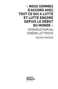 Image de Nous sommes d’accord avec tout ce qui a lutté et lutte encore depuis le début du monde