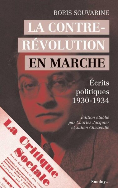 Image de La contre-révolution en marche - écrits politiques, 1930-1934