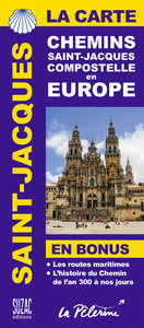Image de La carte des chemins de Saint-Jacques de Compostelle en Europe