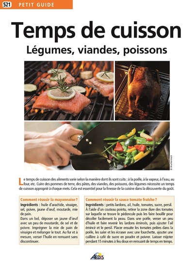 Image de TEMPS DE CUISSON