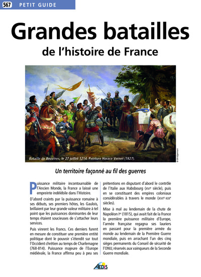 Picture of GRANDES BATAILLES DE L'HISTOIRE