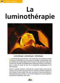 Image de LA LUMINOTHERAPIE