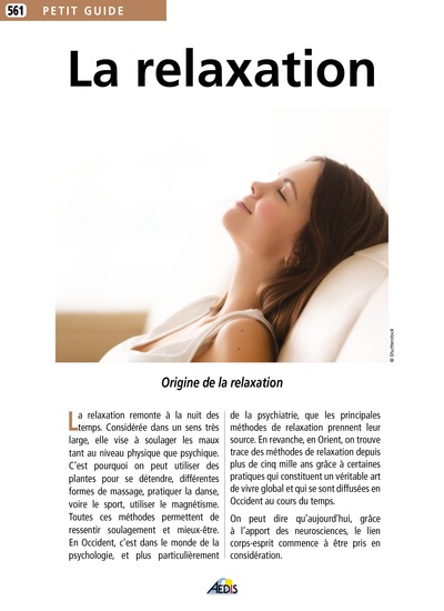 Image de La relaxation