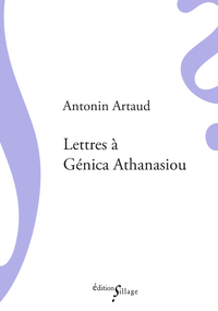 Picture of Lettres à Génica Athanasiou