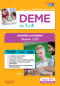 Image de DEME - DC 1 à 4 - Annales corrigées
