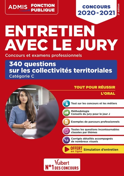 Image de Entretien avec le jury - 340 questions sur les collectivités territoriales - Catégorie C