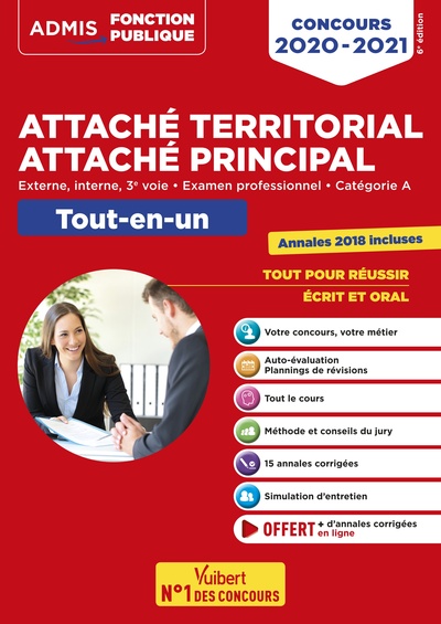 Image de Concours Attaché territorial - Catégorie A - Tout-en-un