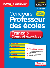 Image de Concours Professeur des écoles - Français - Cours et exercices - L'essentiel en 50 fiches