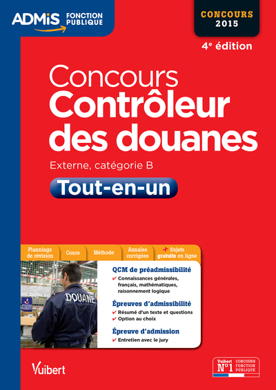 Picture of Concours Contrôleur des douanes - Catégorie B - Admis - Tout-en-un