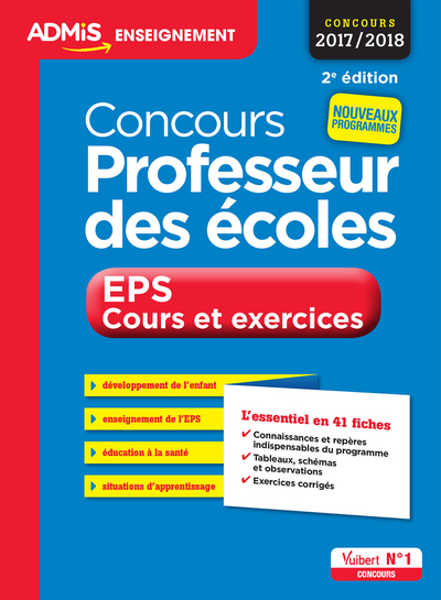 Image de Concours Professeur des écoles - EPS - Cours et exercices - L'essentiel en 41 fiches