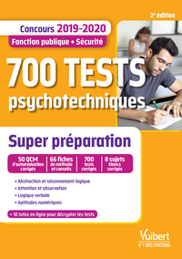 Picture of 700 tests psychotechniques - Super préparation