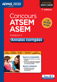 Image de Concours ATSEM et ASEM - Catégorie C - Annales corrigées