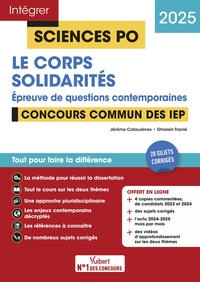 Picture of Sciences Po - Questions contemporaines - Le corps + Solidarités - Concours commun des IEP 2025