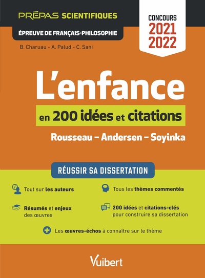 Image de L'enfance en 200 idées et citations-clés