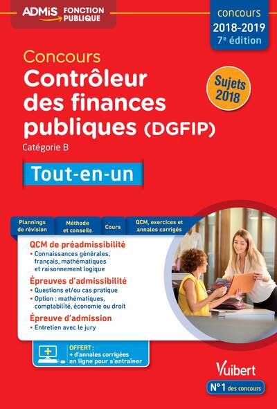 Image de Concours Contrôleur des Finances publiques (DGFIP) - Catégorie B - Tout-en-un