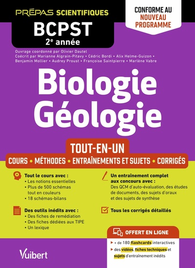 Image de Biologie-Géologie BCPST 2e année - Tout-en-un - Conforme au nouveau programme