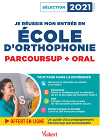Picture of Je réussis mon entrée en école d'Orthophonie - Parcoursup et oral
