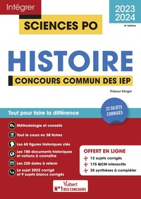 Image de Sciences Po - Histoire - Concours commun des IEP 2023-2024