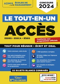 Image de Le tout-en-un ACCES - 22 sujets blancs - Ecrits et oraux - Tutos offerts