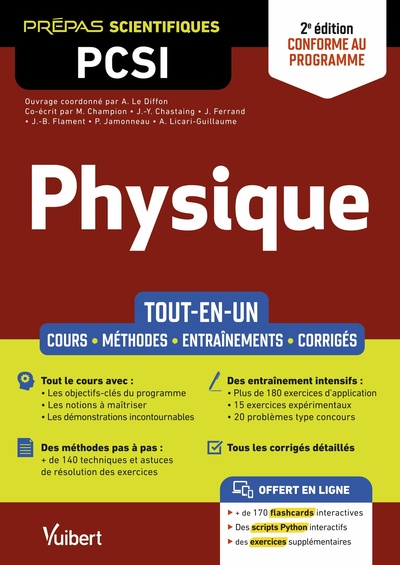 Image de Physique PCSI - Tout-en-un