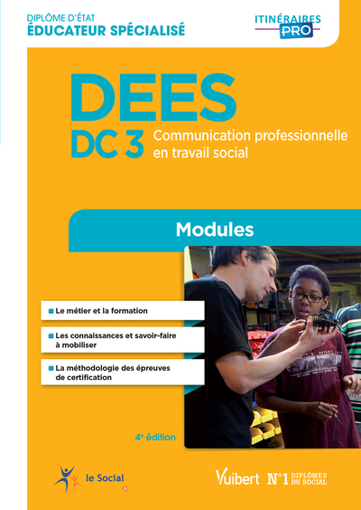 Picture of DEES - Modules DC 3 Communication professionnelle en travail social - Modules