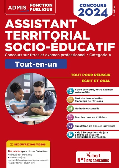 Picture of Concours Assistant territorial socio-éducatif - Catégorie A - Tout-en-un