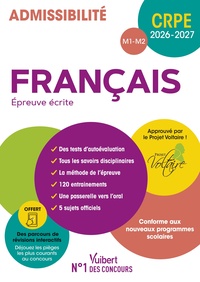 Picture of CRPE 2026-2027 - Français - Epreuve écrite (M1 et M2)