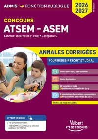 Picture of Concours ATSEM et ASEM 2026-2027 - Annales corrigées