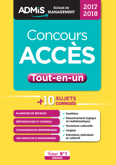 Picture of Concours ACCÈS - Tout-en-un