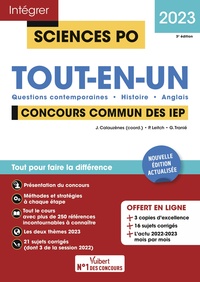 Image de Sciences Po - Tout-en-un - Concours commun des IEP 2023