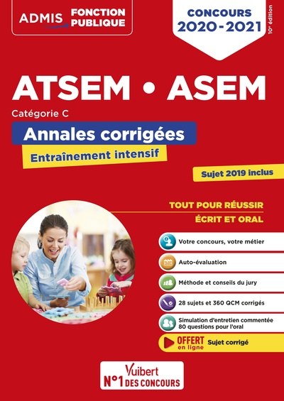 Image de Concours ATSEM et ASEM - Catégorie C - Annales corrigées