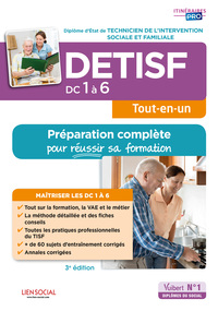 Image de DETISF - Domaines de compétences 1 à 6 - Préparation complète pour réussir sa formation