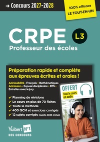 Image de CRPE 2027-2028 - L3 - 100 % efficace