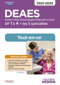 Picture of DEAES - DF 1 à 4 - Préparation complète pour réussir sa formation - Les 3 spécialités - Tout-en-un