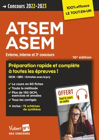 Picture of Concours ATSEM et ASEM - Catégorie C - Préparation rapide et complète à toutes les épreuves - Tout le cours en audio