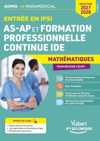 Picture of Entrée en IFSI Pour les AS-AP et formation professionnelle continue IDE - Mathématiques - Sélection 2027