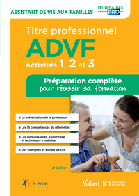 Image de Titre professionnel ADVF - Activités 1 à 3 - Préparation complète pour réussir sa formation