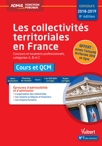 Image de Collectivités territoriales en France - Catégories A, B et C - Cours et QCM