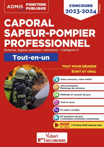 Image de Concours Caporal Sapeur-pompier professionnel - Tout-en-un - Catégorie C