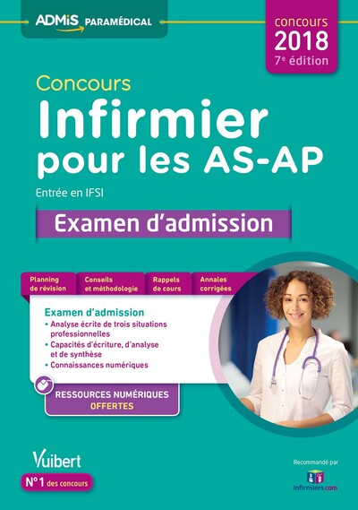 Picture of Concours Infirmier pour les AS-AP - Entrée en IFSI - Examen d'admission