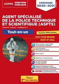 Image de Concours Agent spécialisé de la police technique et scientifique (ASPTS) - Catégorie C - Tout-en-un