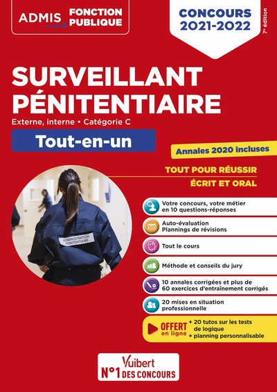 Image de Concours Surveillant pénitentiaire - Catégorie C - Tout-en-un