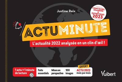 Image de Actu minute - Tous les événements incontournables de 2022 analysés en 1 minute - Concours, examens et entretiens 2023