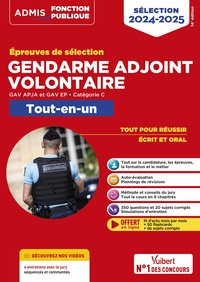 Picture of Épreuves de sélection Gendarme adjoint volontaire - Catégorie C - Tout-en-un - Vidéos offertes : 4 entretiens commentés