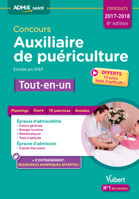 Picture of Concours Auxiliaire de puériculture - Entrée en IFAP - Tout-en-un
