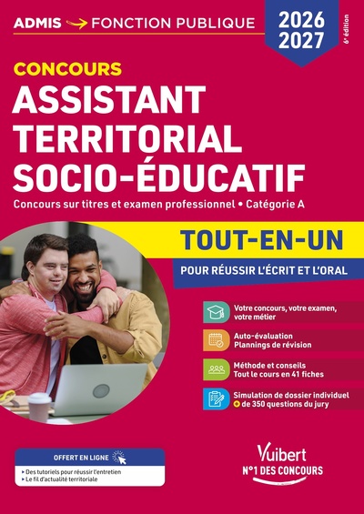 Picture of Concours Assistant territorial socio-éducatif 2026-2027 - Tout-en-un