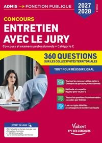 Image de Entretien avec le jury - 360 questions sur les collectivités territoriales - 2027-2028 Catégorie C