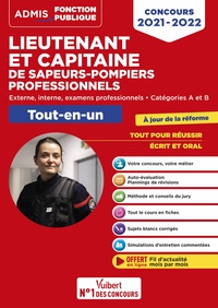 Image de Concours Lieutenant et Capitaine de sapeurs-pompiers professionnels - Catégories A et B - Tout-en-un - Nouveaux concours
